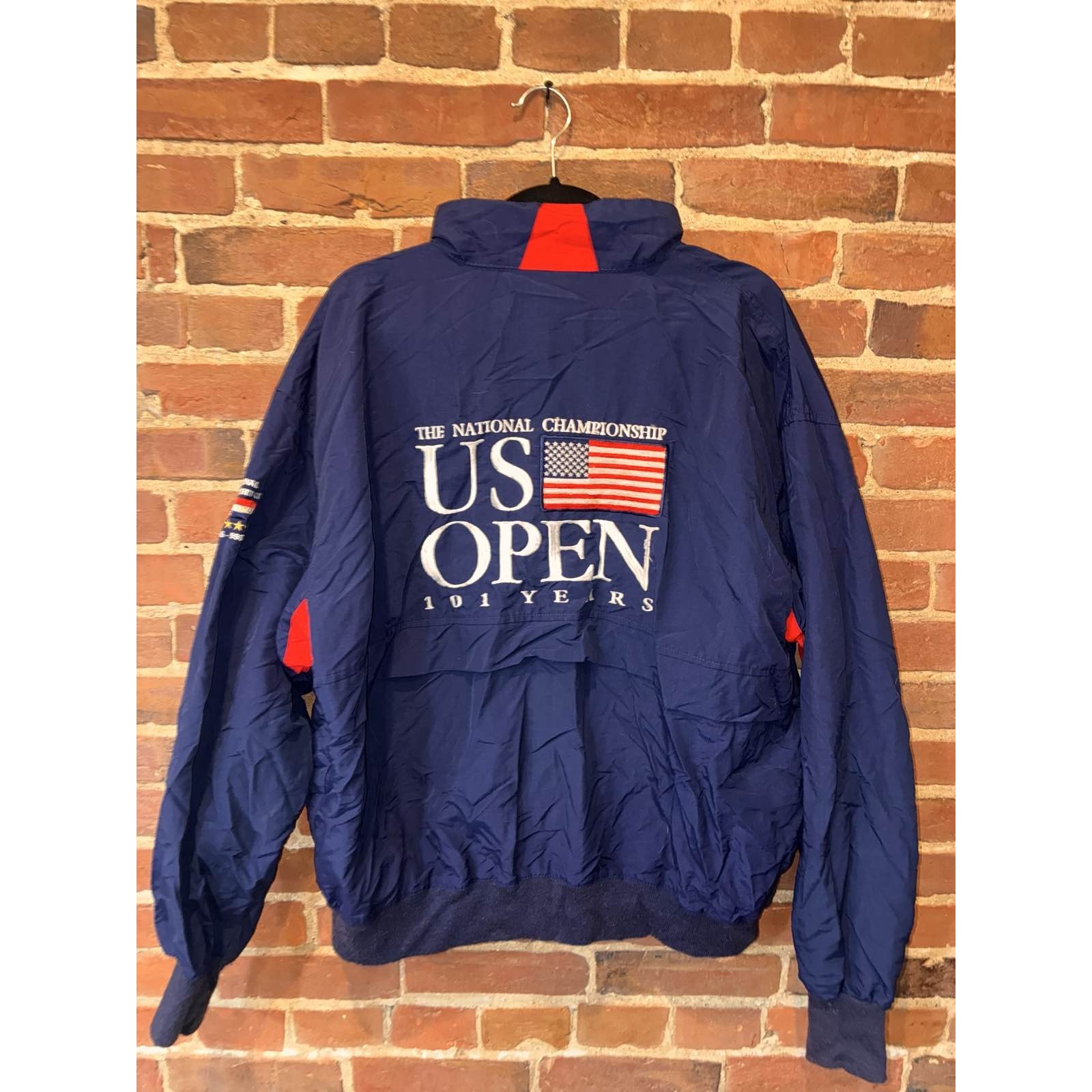Vintage Us Open National Authentic Championship 101 Years 18951996 Jacket L